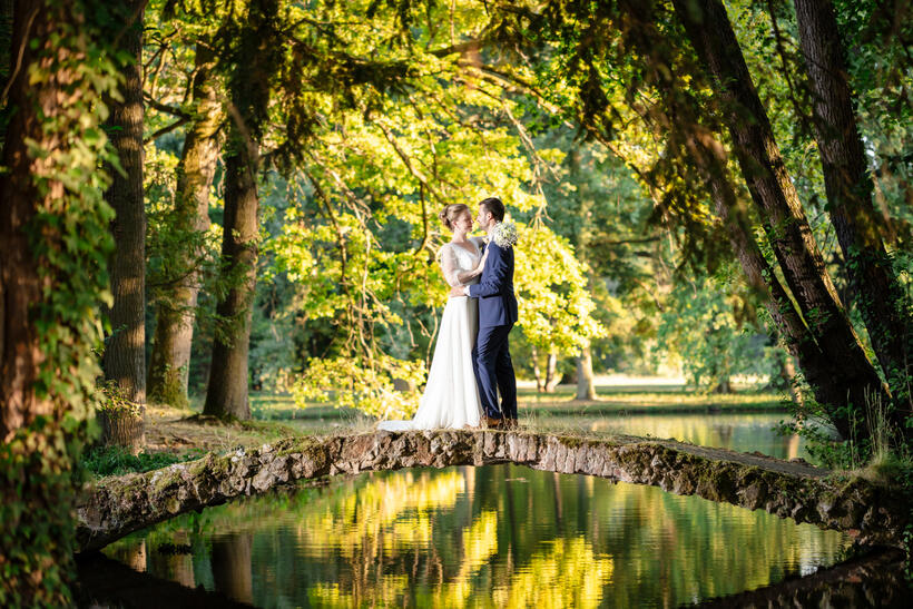 Portrait de mariés naturel — reportage mariage Alsace