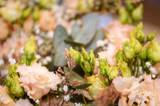 Bouquet de fleurs — décoration mariage Alsace