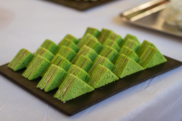 Détails du buffet — vin d'honneur mariage Alsace